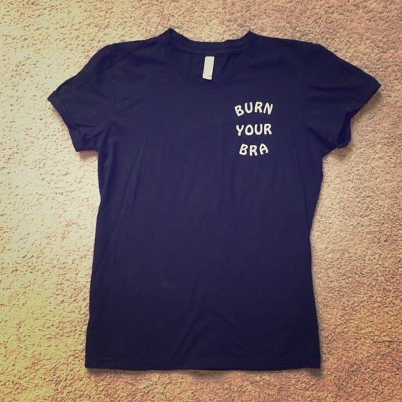 The Bee and the Fox Tops - Burn Your Bra Tee from Bee and the Fox